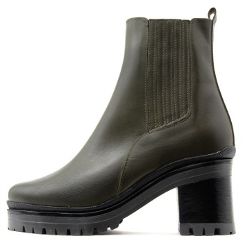 leather high heel chelsea boots women σε προσφορά