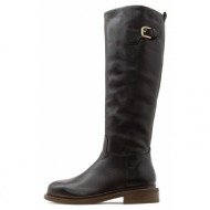  leather long boots women paola ferri