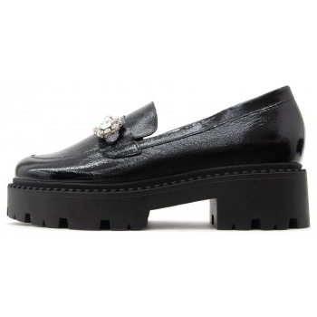 patent leather chunky moccasins women σε προσφορά