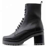  leather high heel biker boots women mourtzi