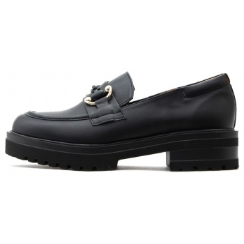 leather chunky loafers women toutounis σε προσφορά