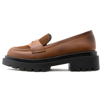 leather chunky loafers women i athens σε προσφορά