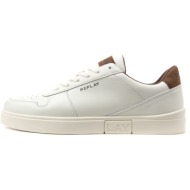  gmz3p.000.c0022l leather polys court 3 sneakers men replay