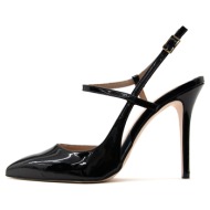  patent leather slingback high heel pumps women mourtzi