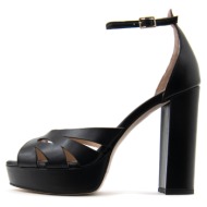  leather high heel sandals women mourtzi