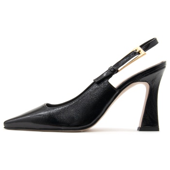 patent leather slingback high heel σε προσφορά