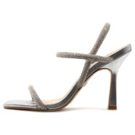  e63946 leather strass high heel sandals women carrano
