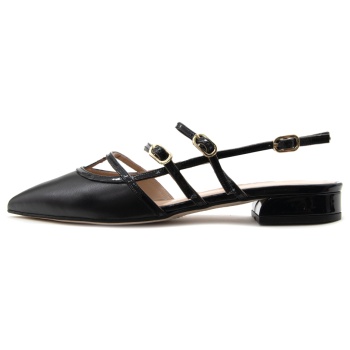 leather slingback ballerinas women σε προσφορά