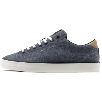 linen lace up chambray sneakers men σε προσφορά