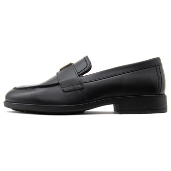 leather classic elevated loafers women