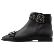  leather ankle boots women riccianera