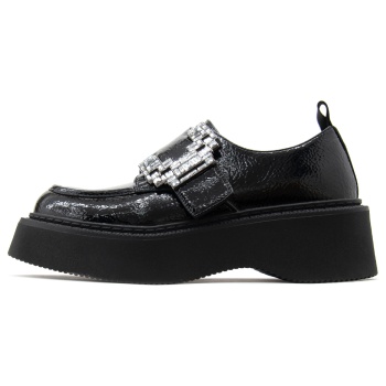 bliss patent leather flatform loafers σε προσφορά