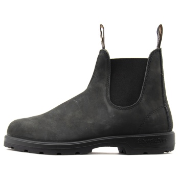 leather elastic side chelsea boots σε προσφορά