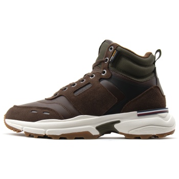 runner leather mix cordura boots men σε προσφορά