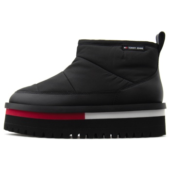 tommy jeans nylon flatform boots women σε προσφορά