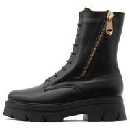  leather chunky biker boots women bacali collection