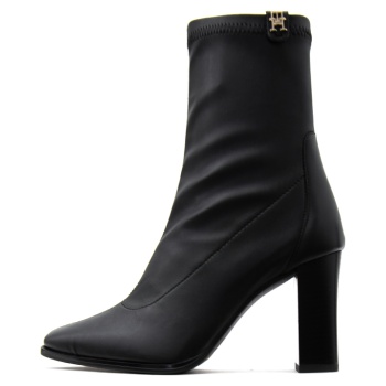 leather square toe high heel boots σε προσφορά