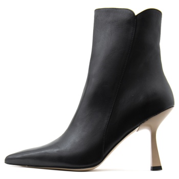 leather high heel ankle boots women σε προσφορά