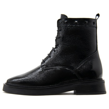 patent leather biker boots women mourtzi