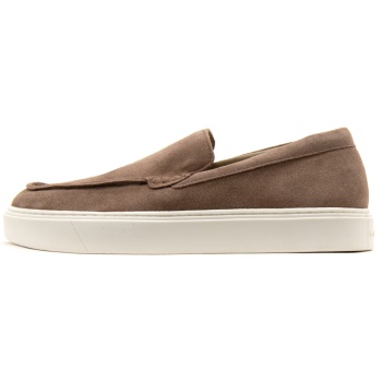 suede leather hybrid moccasins men