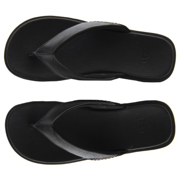 seaside ii leather flip flops men ugg