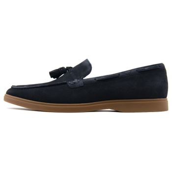 torford tassel suede leather loafers