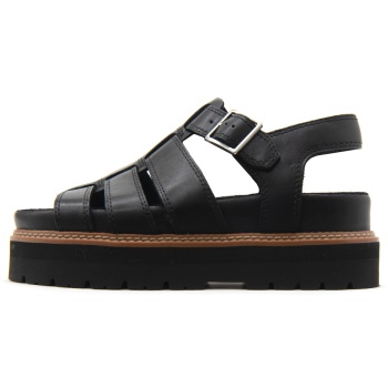 orianna twist leather flatform sandals