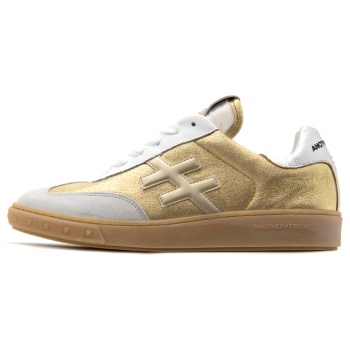 manaslu metallic leather retro sneakers