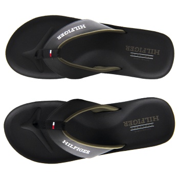 padded strap logo flip flops men tommy