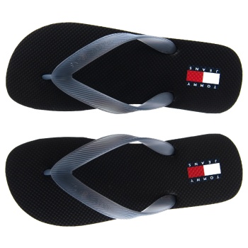 tommy jeans logo flip flops women