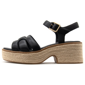 coledale leather strap platform sandals