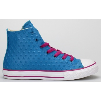 chuck taylor all star leather μπλε