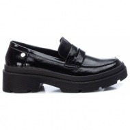  γυναικεία vegan loafers λουστρινι xti 142084 μαυρο