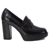  γυναικεία xti γυναικεία loafers με ψηλό τακούνι 142985 vegan μαυρο