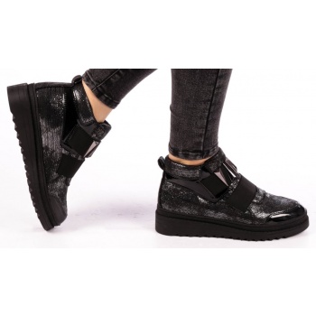 γυναικεία sneakers παπούτσια aura μαύρα