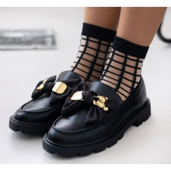 loafers chunky με oversized σατέν σε προσφορά