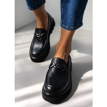 loafers chunky δερμάτινα ragazza 0192 