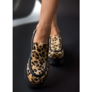  loafers chunky με print tfp - leopard