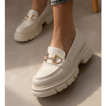 loafers chunky με μεταλλικό σε προσφορά