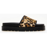  flatforms σανδάλια με print - leopard