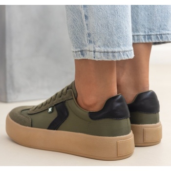 sneakers flatforms με διχρωμία xti