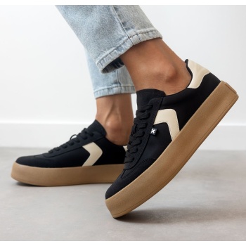 sneakers flatforms με διχρωμία xti