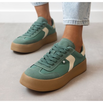 sneakers flatforms με διχρωμία xti