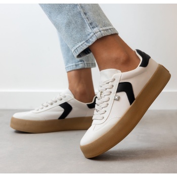 sneakers flatforms με διχρωμία xti