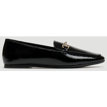 loafers λουστρίνι με μεταλλικό