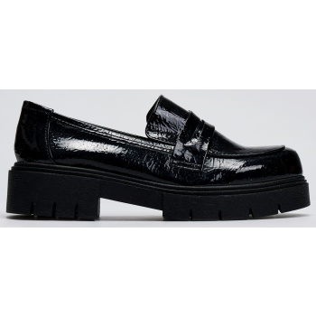 loafers chunky λουστρίνι estil - μαύρο