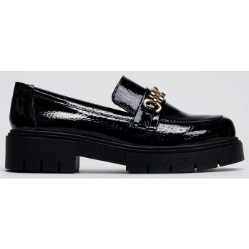 loafers chunky λουστρίνι estil - μαύρο