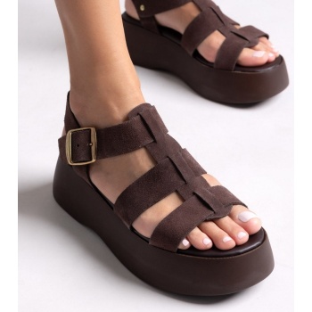 πλατφόρμες καστόρινες με τοκά estil 