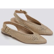 μπαλαρίνες μυτερές με πλ...