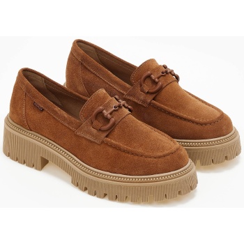 loafers δερμάτινα chunky ragazza 0307 